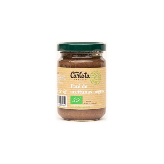 Carlota Organic Patè di Olive Nere 140g