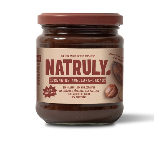 Natruly Cocoa & Hazelnut Cream 43% 300g