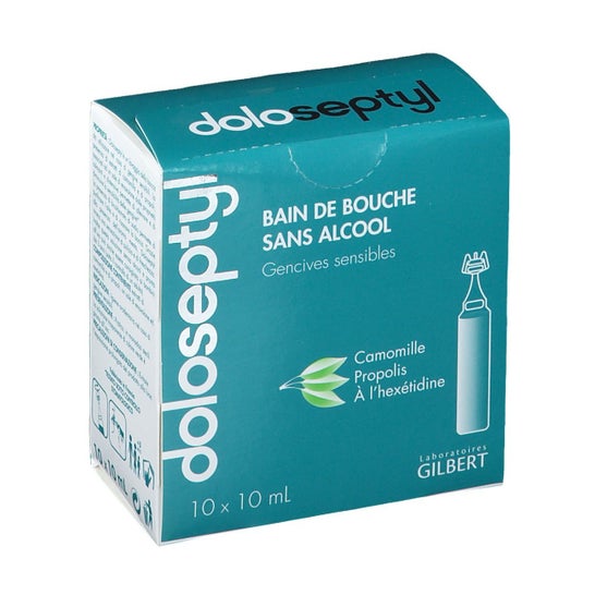 Doloseptyl Alcohol Free Mouth Bath Box de 10 10Ml Unidoses
