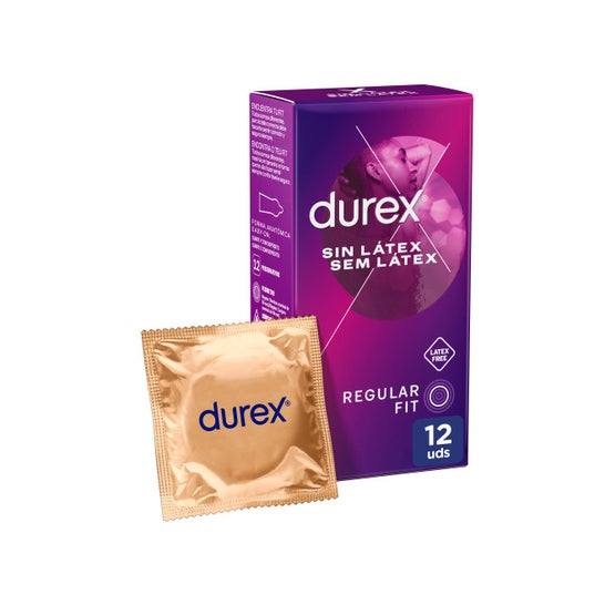 Durex Sin Látex Preservativos 12uds