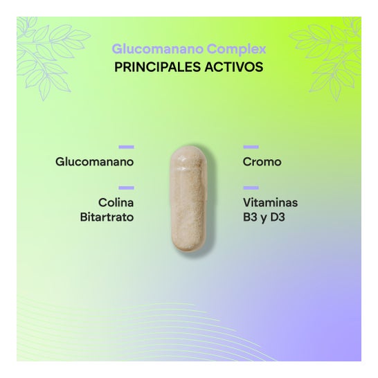 Nutralie Glucomanano + Colina + B3 + D3 Pérdida Peso 120 caps