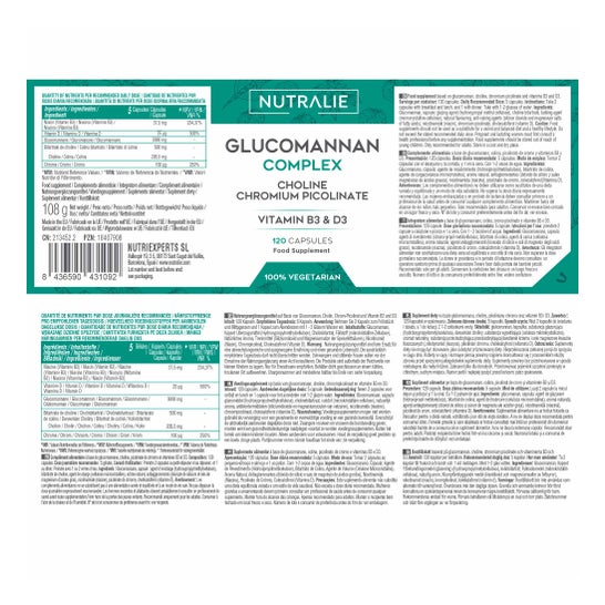 Nutralie Glucomannan Complex 120caps