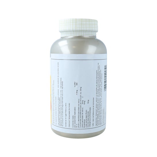 Solaray Vitamina C 485 mg 100 comp masticables naranja