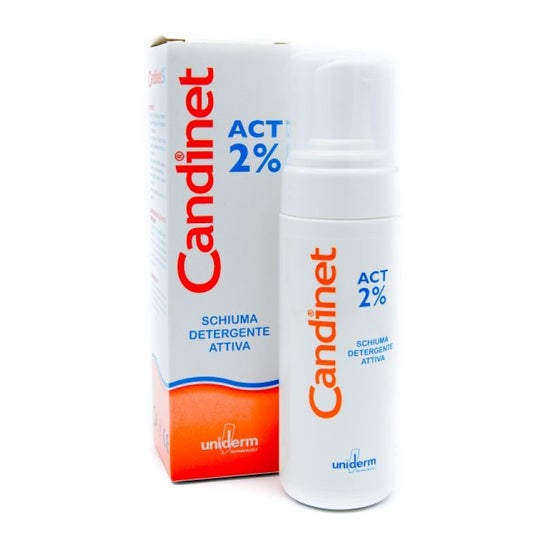 Uniderm Candinet ACT 2% Espuma Limpiadora Activa 150ml