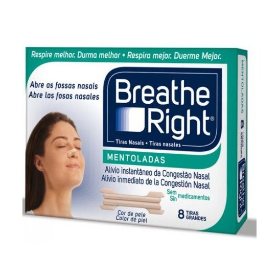 Breathe right tiras nasales gde 10 uni - parafarmacia - salunatur