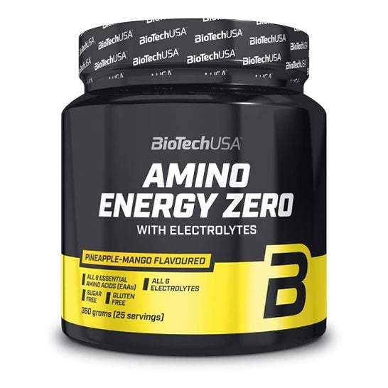 Biotech USA Amino Energy Zero con Electrolitos Melocoton 360g