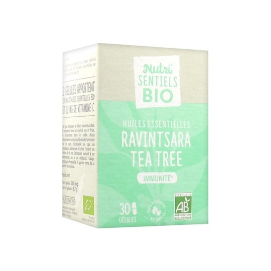 Nutri'sentiel Ravintsara Tea Tree Organic Immuniteit 30 Capsules