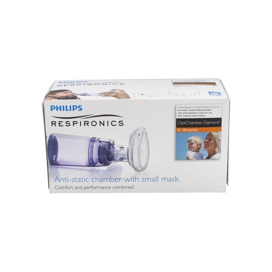 Philips Respironics Optichamber Camera Diamond Camera con maschera N