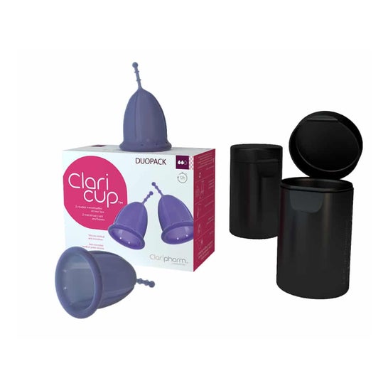 Claricup Menstrual Cup Duo Size 2uts