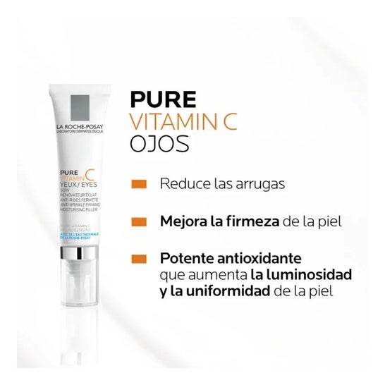 La Roche-Posay Pure Vitamin C Ojos 15ml La Roche-Posay Pure Vitamin C Ojos 15ml