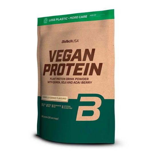 Biotech Usa Vegan Protein Vainilla Cookies 500g