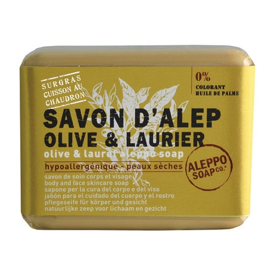 Aleppo Zeep Sav D'Alep Olive Laurier Laurier 100G