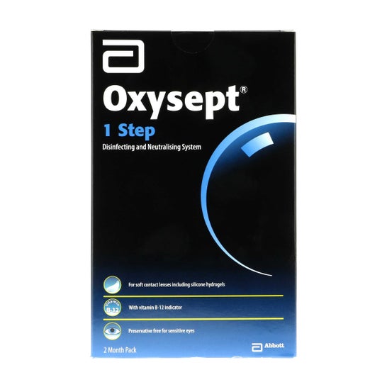 Oxysept Disinfectant and Neutralizer 1 Step 2x300ml