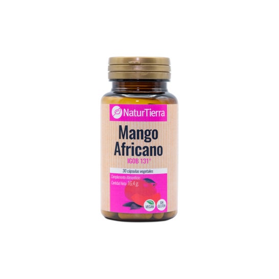 Naturtierra Afrikaanse Mango 30 Groentencapsules