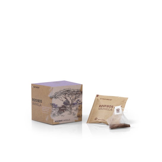 Naturcid Vanilla Rooibos Tea Piramide Eco 10 kuverter