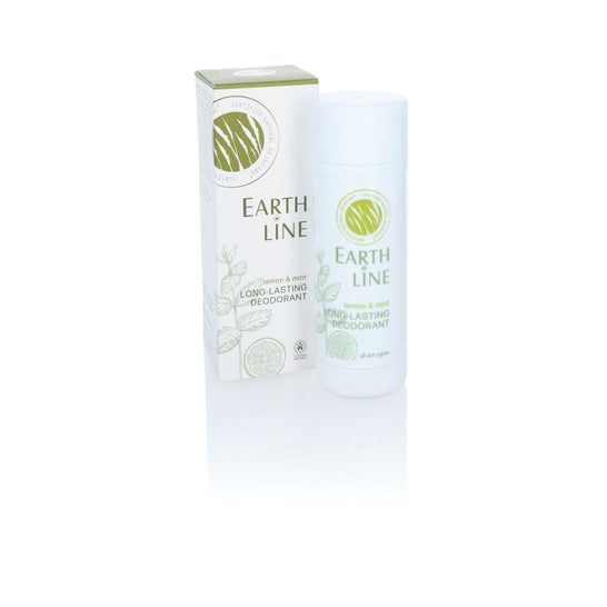 Earth Line Desodorante sin Aluminio Menta Limón 50ml | PromoFarma