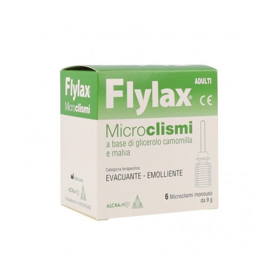 AlckaMed Flylax Microenema Adulto 6x9g PromoFarma