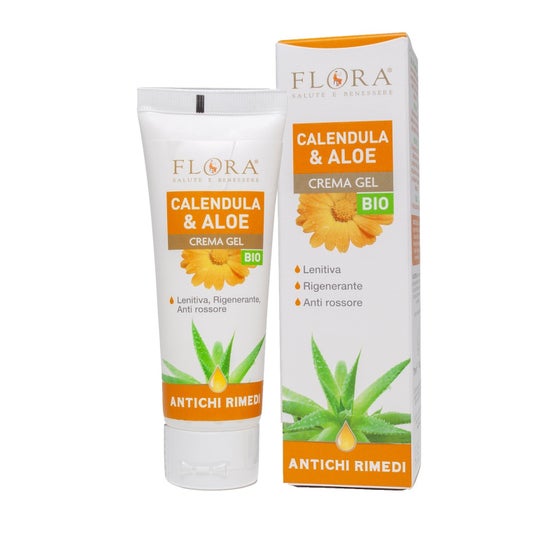 Flora Calendula Aloe Vera Reizlindernde Creme 75ml