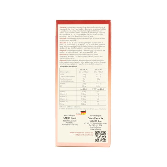 Floradix® Floravital® Iron+Vitamins 250ml