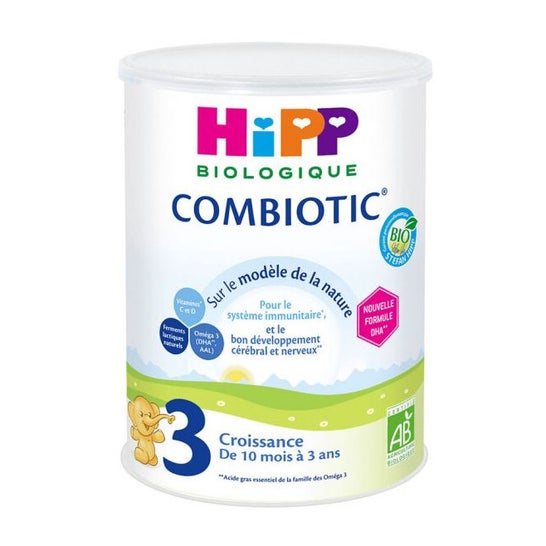 Hipp Combiotic 3 økologisk vækstmælk 800g