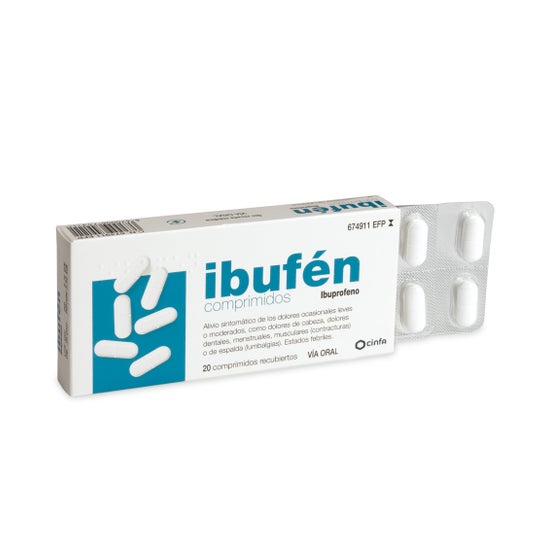 Ibufen 400mg 20comp recubiertos