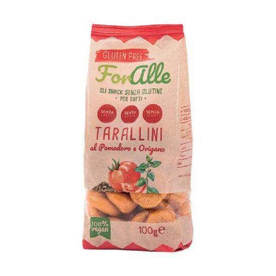 ForAlle Taralli Senza Glutine Pomodoro Origano 100g