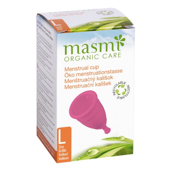 Masmi Menstrual Cup size L.
