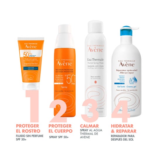 Avène Fluido Protezione solare senza profumo SPF50+ 50ml