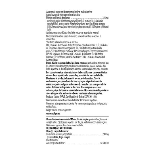 Solgar Advanced Multi-Enzymes Complex 90vcaps