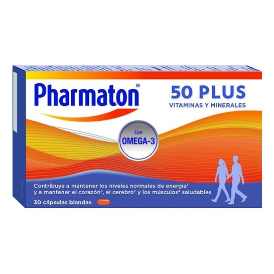 Pharmaton® 50 Plus 30cps