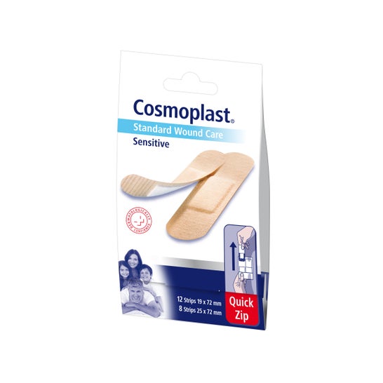 Cosmoplast Sensitive Wraps Quick Zip 20 Unit�