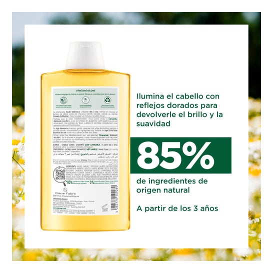 Klorane Champú a la Camomila 400ml
