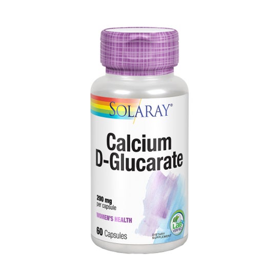 Solaray D-Glucarate Calcium 200mg 60caps