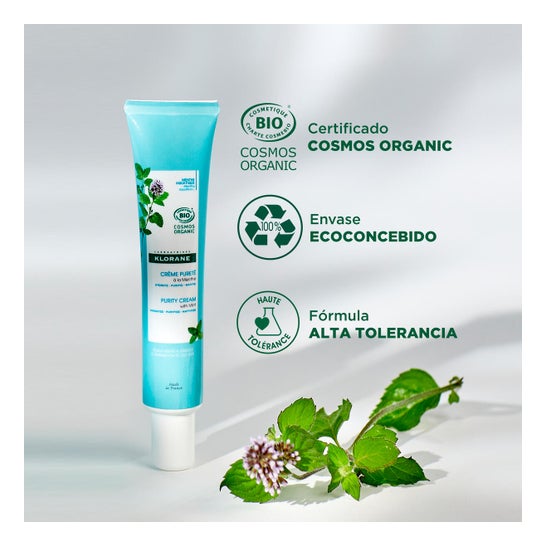 Klorane Crema Purificante a la Menta BIO 40ml