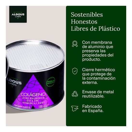 Aldous Labs Colágeno 120 caps