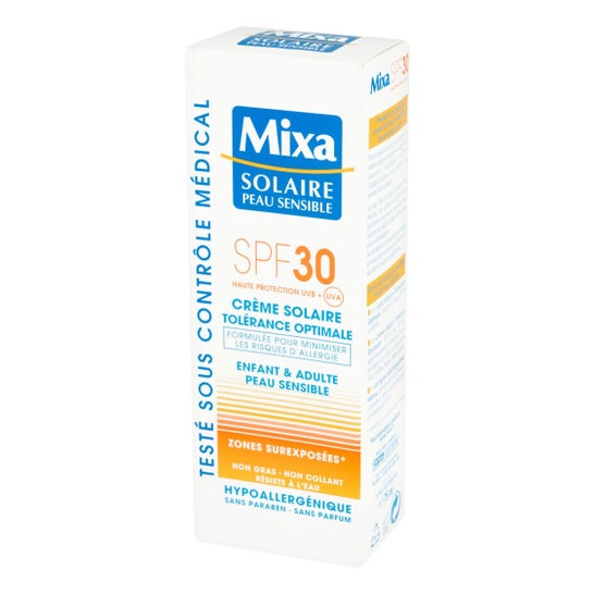 Mixa Sensitive Skin Sunscreen SPF30 75ml