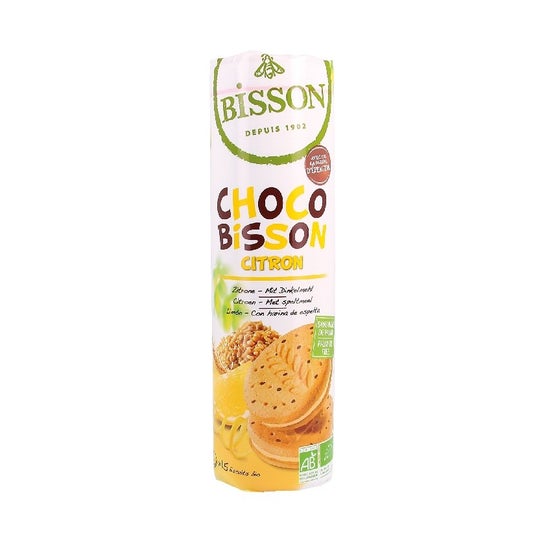 Bisson Galletas Choco Bisson Limon 300g