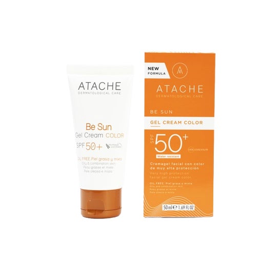 Atache Be Sun Gel Cream Color SPF50+ 50 ml