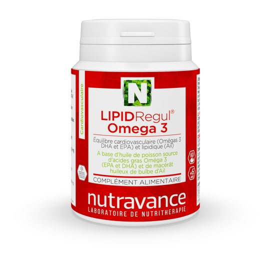 Nutravance Lipidregul Omega 3 Kapseln Bt60