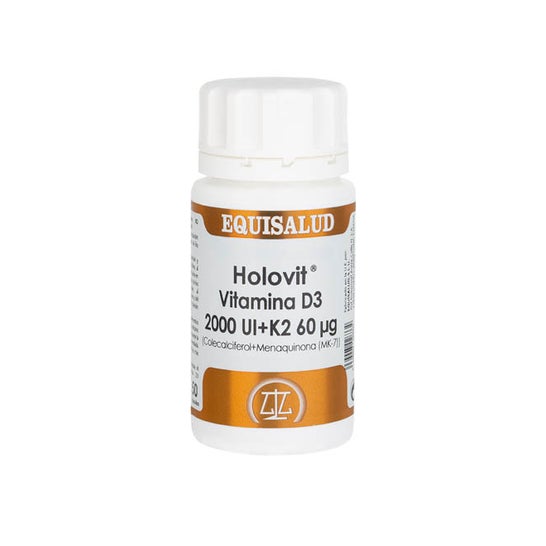 Holovit Vitamina D3 2.000 UI + K2 60åµg 50 capsule