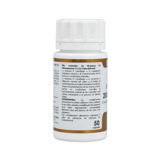 Holovit Vitamina D3 2.000 UI + K2 60µg 50 caps