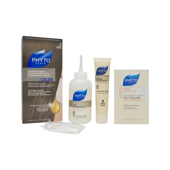 Phyto tinte color 6 rubio oscuro 1 ud