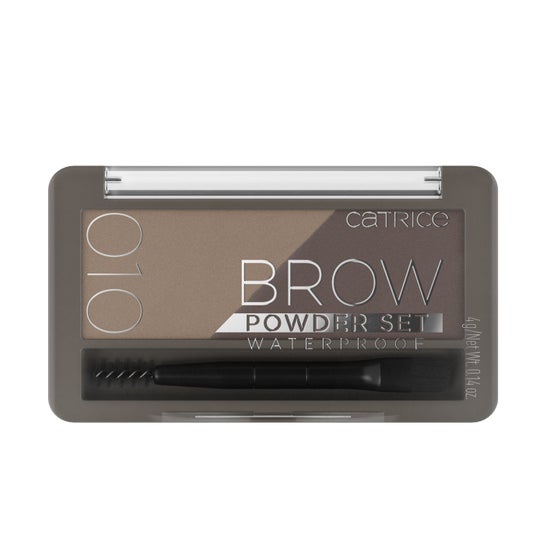 Catrice Brow Powder Set Waterproof 010 Brown 4g