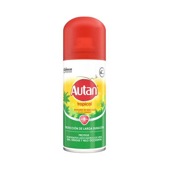 Autan Autan Tropical Mosquito Repellent Dry Spray 100ml