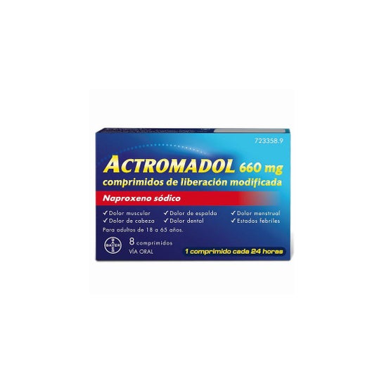 Actromadol 660mg 8comp