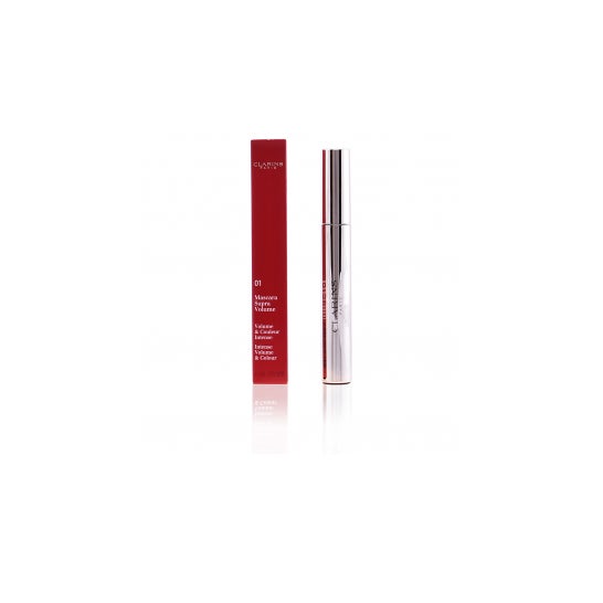 Clarins Supra Volume Mascara Wimpern 01 Schwarz Schwarz Schwarz Intensiv