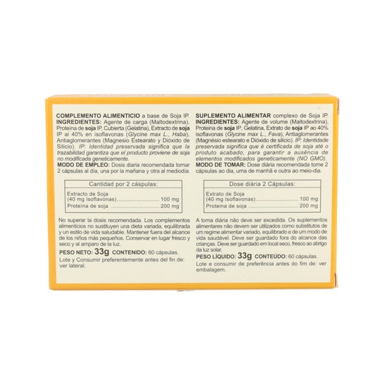 Integralia Isoflavonas Soja 60 cápsulas