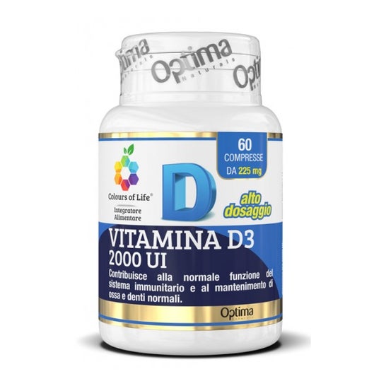 Colours of Life Vitamina D3 2000 60comp