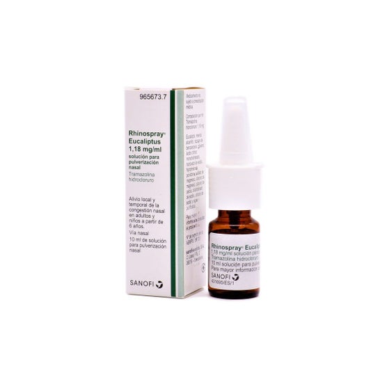 Rhinospray Eucaliptus 1,18mg/ml Nebulizador Nasal 10ml