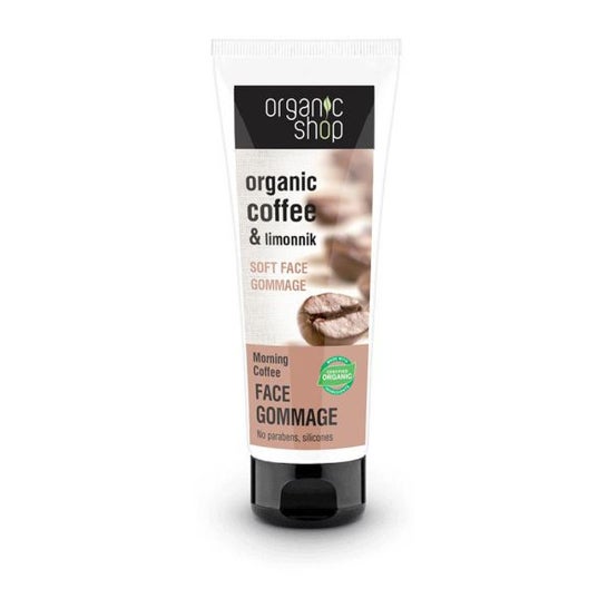 Organic Shop Gentle Coffee Morning Facial Peeling 75ml